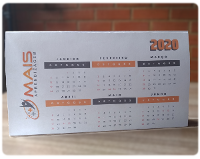 Calendário de Mesa Mais Aprendizagem 2020